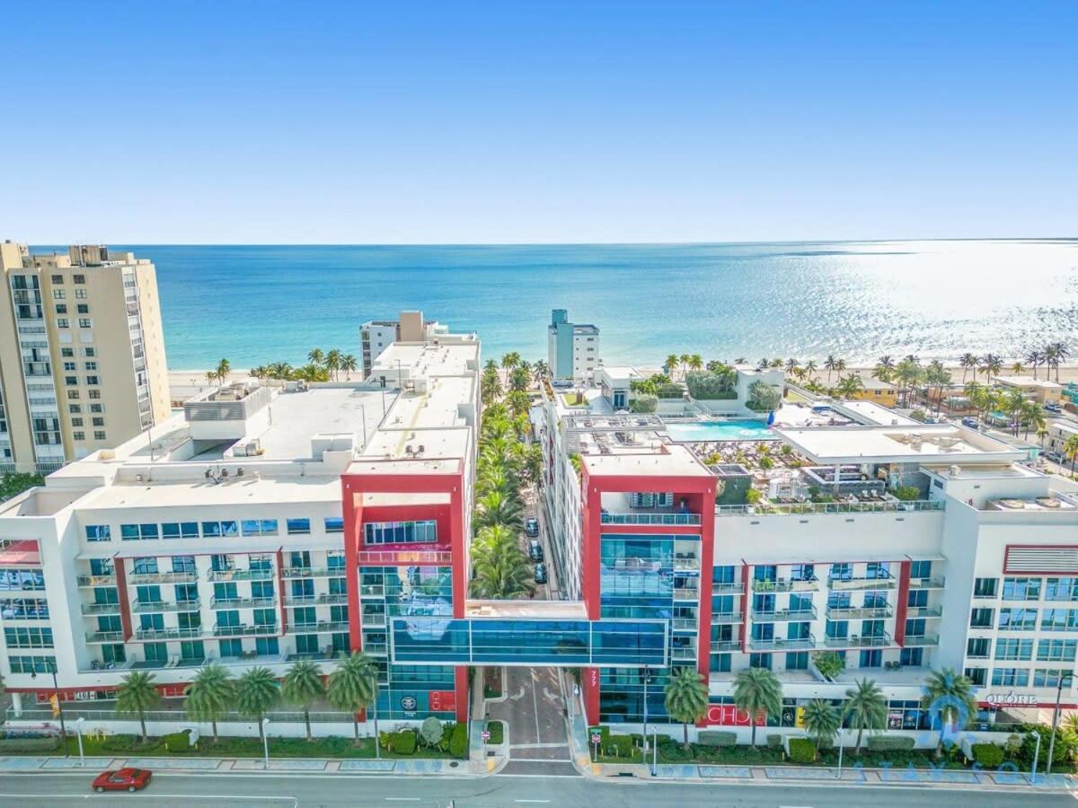 Tropical Oasis - Rooftop Pool- Near Beach - Gym Hollywood Exterior foto