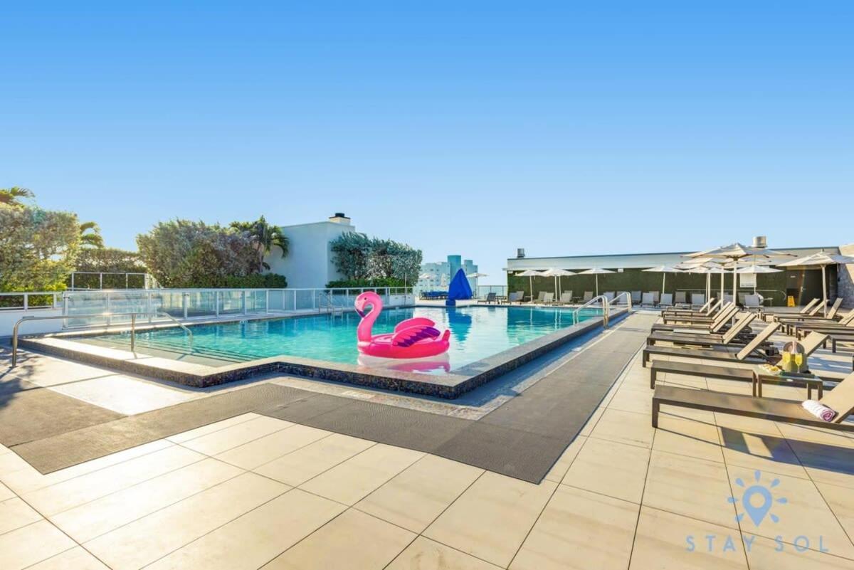 Tropical Oasis - Rooftop Pool- Near Beach - Gym Hollywood Exterior foto